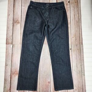 Michael Michael Kors Women's Dark Mid‎ Rise Wash Straight Jeans Size 32 - 30